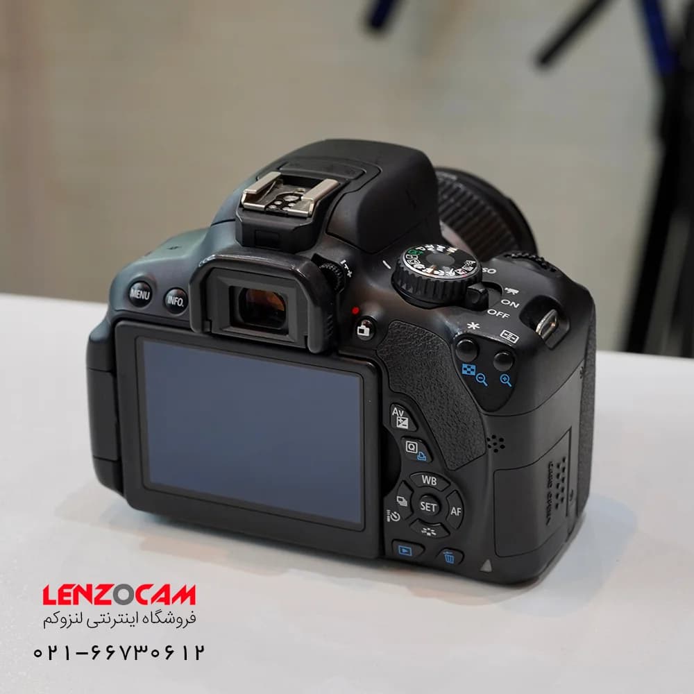 دوربین DSLR Canon EOS 650D با لنز 18-55 استوک — تصویر ۱۱