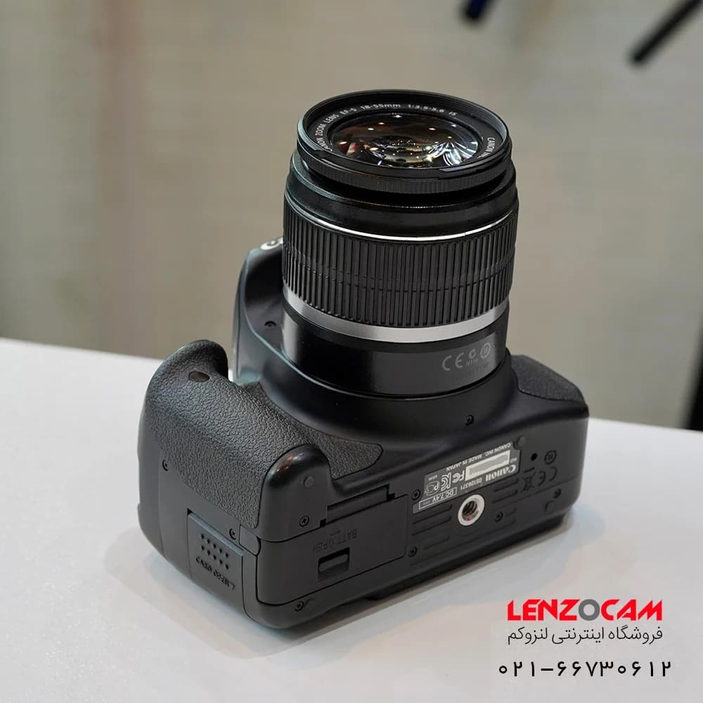 دوربین DSLR Canon EOS 650D با لنز 18-55 استوک — تصویر ۵