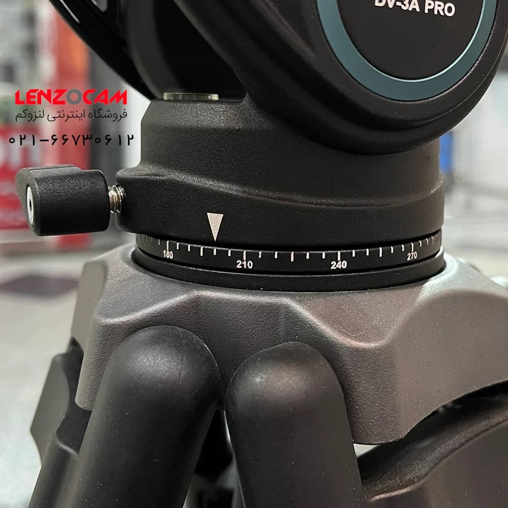 سه پایه فیلمبرداری FOTOPRO DV-3A PRO — تصویر ۱۱