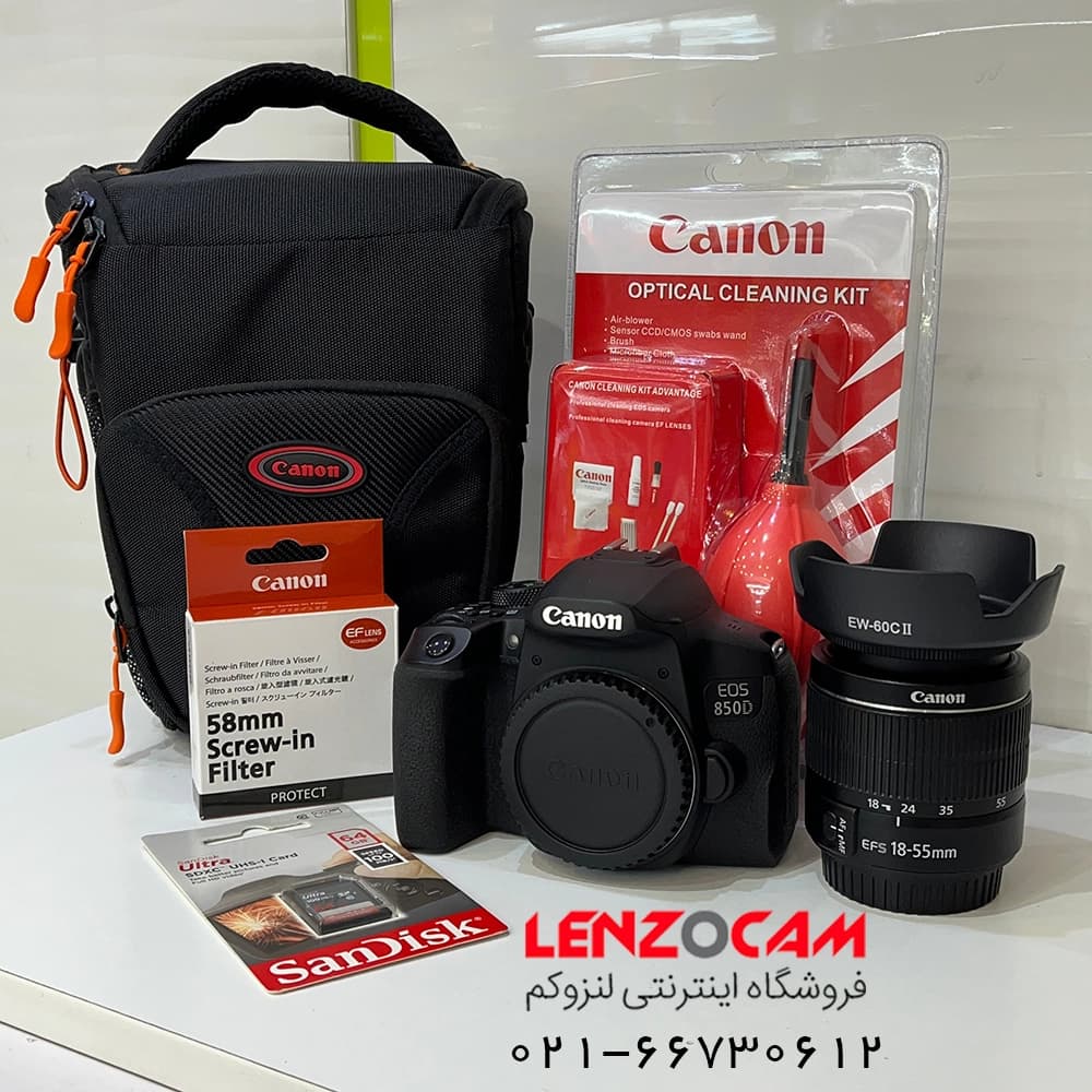پکیج ویژه Canon 750D 18-55