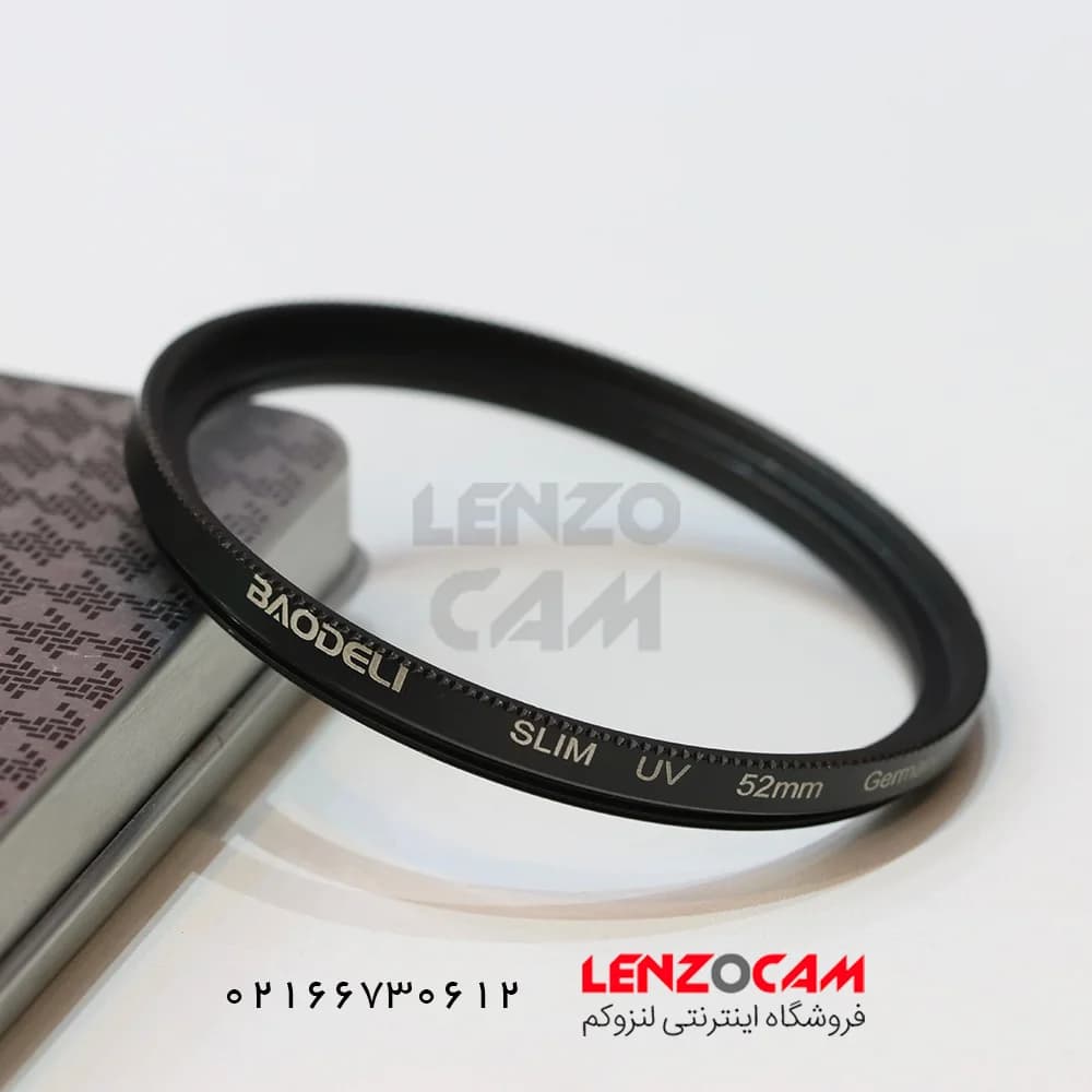 فیلتر اورجینال استوک Baodeli Slim UV 52mm
