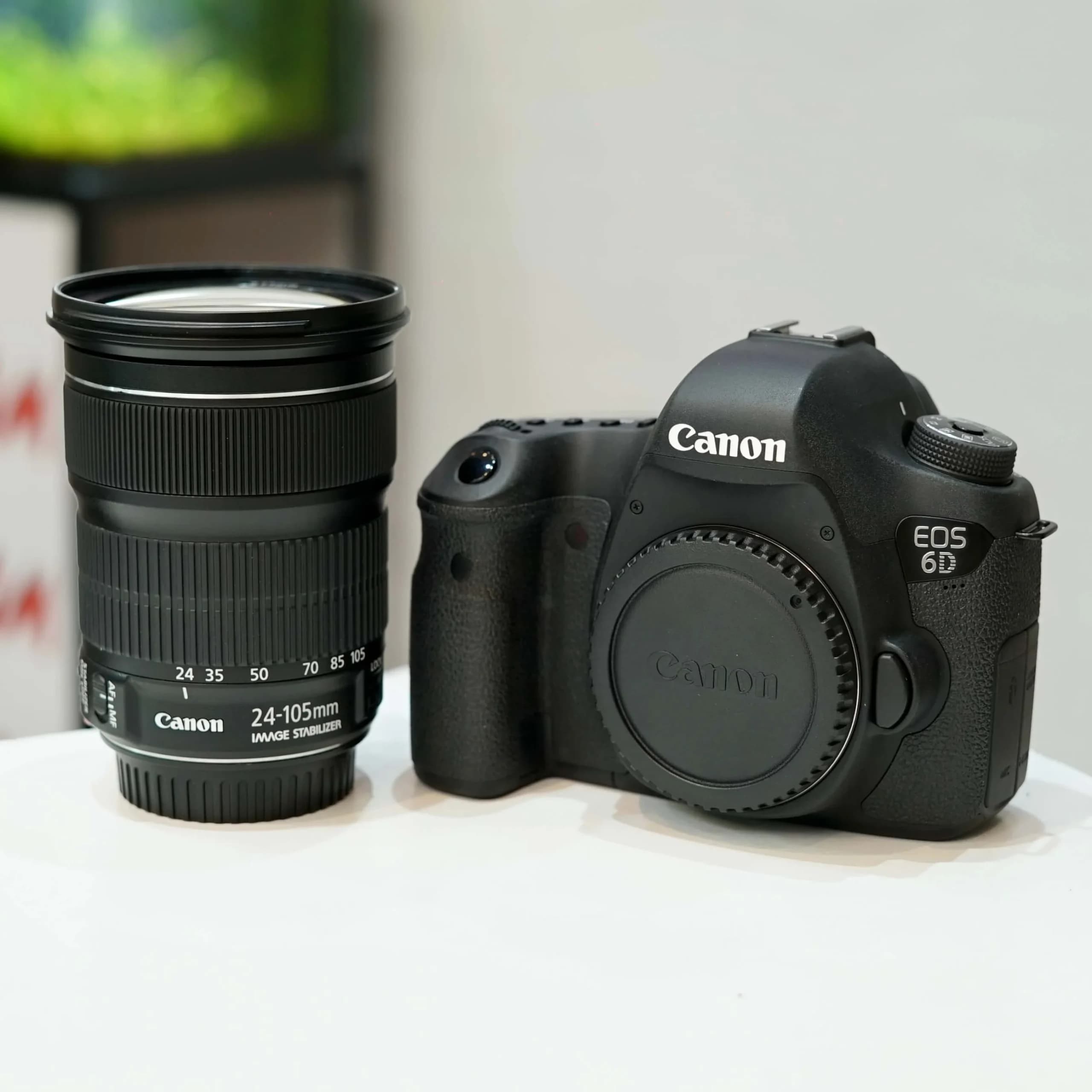 دوربین و لنز استوک کانن مدل Canon 6D 24-105 stm — تصویر ۳