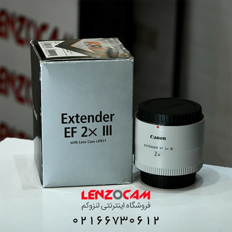 مبدل لنز کانن دست دوم مدل Canon Extender EF 2x III — تصویر ۳