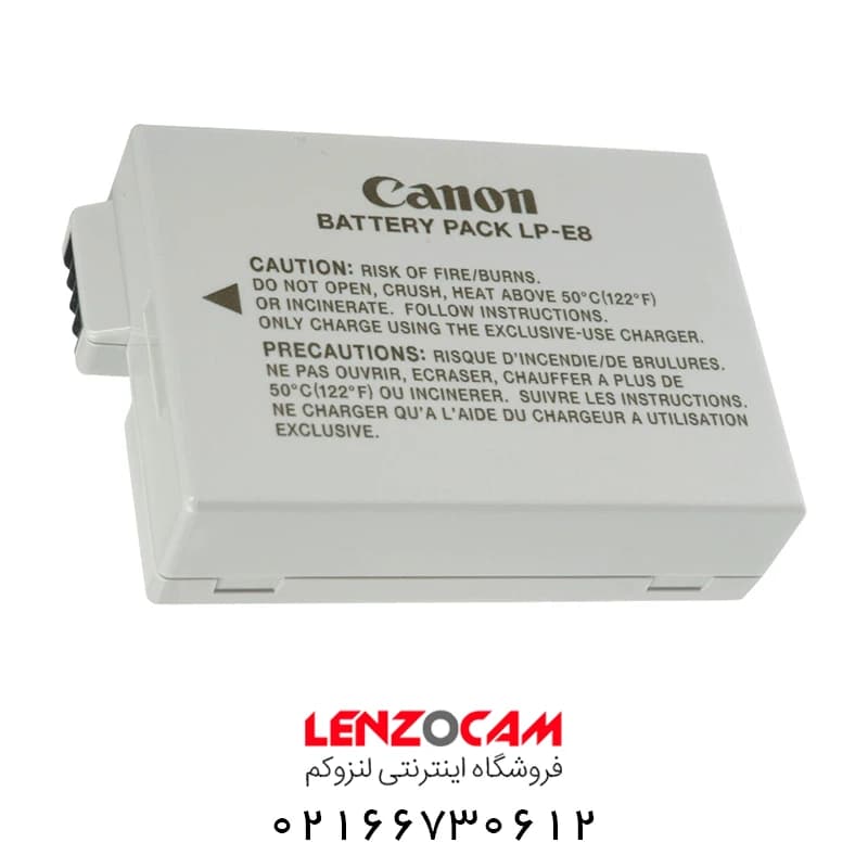 باتری کانن مدل Canon LP-E8 Battery (های کپی)
