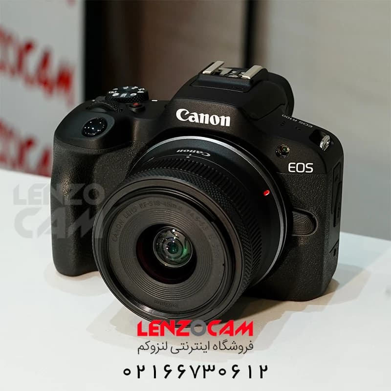 دوربین عکاسی کانن دست دوم مدل Canon R100 با لنز 45-18 — تصویر ۲