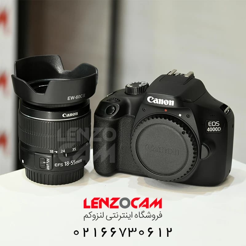 دوربین کانن دست دوم مدل Canon 4000D با لنز 135-18 — تصویر ۲