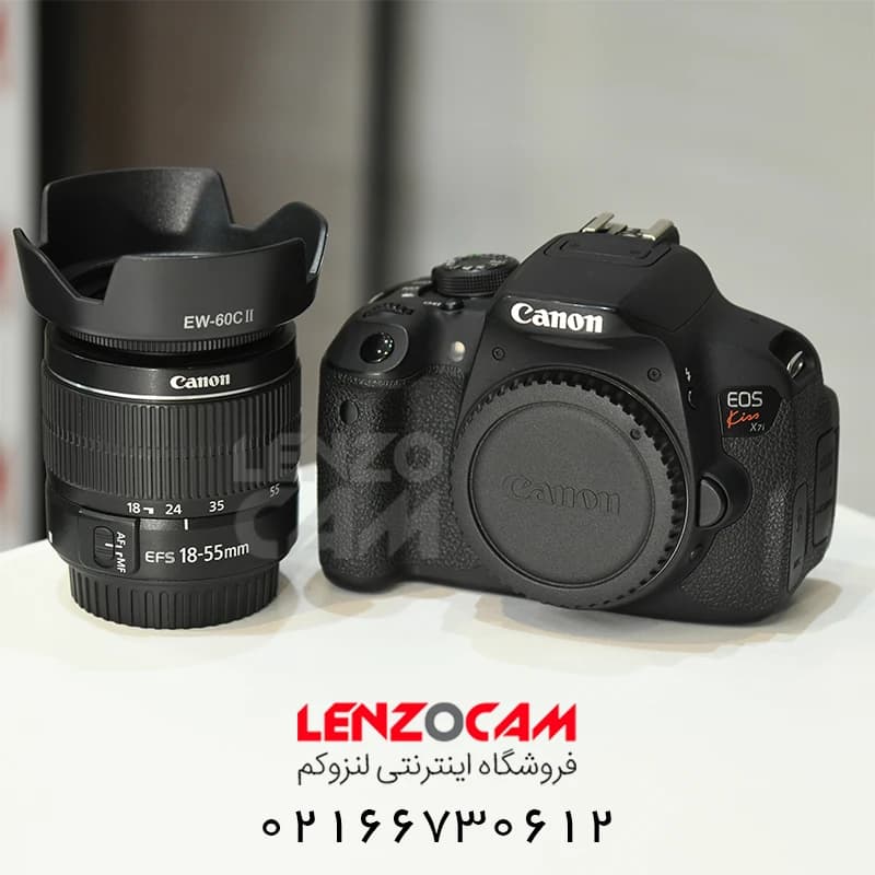 دوربین دست دوم کانن مدل Canon X7 با لنز 18-135 — تصویر ۲