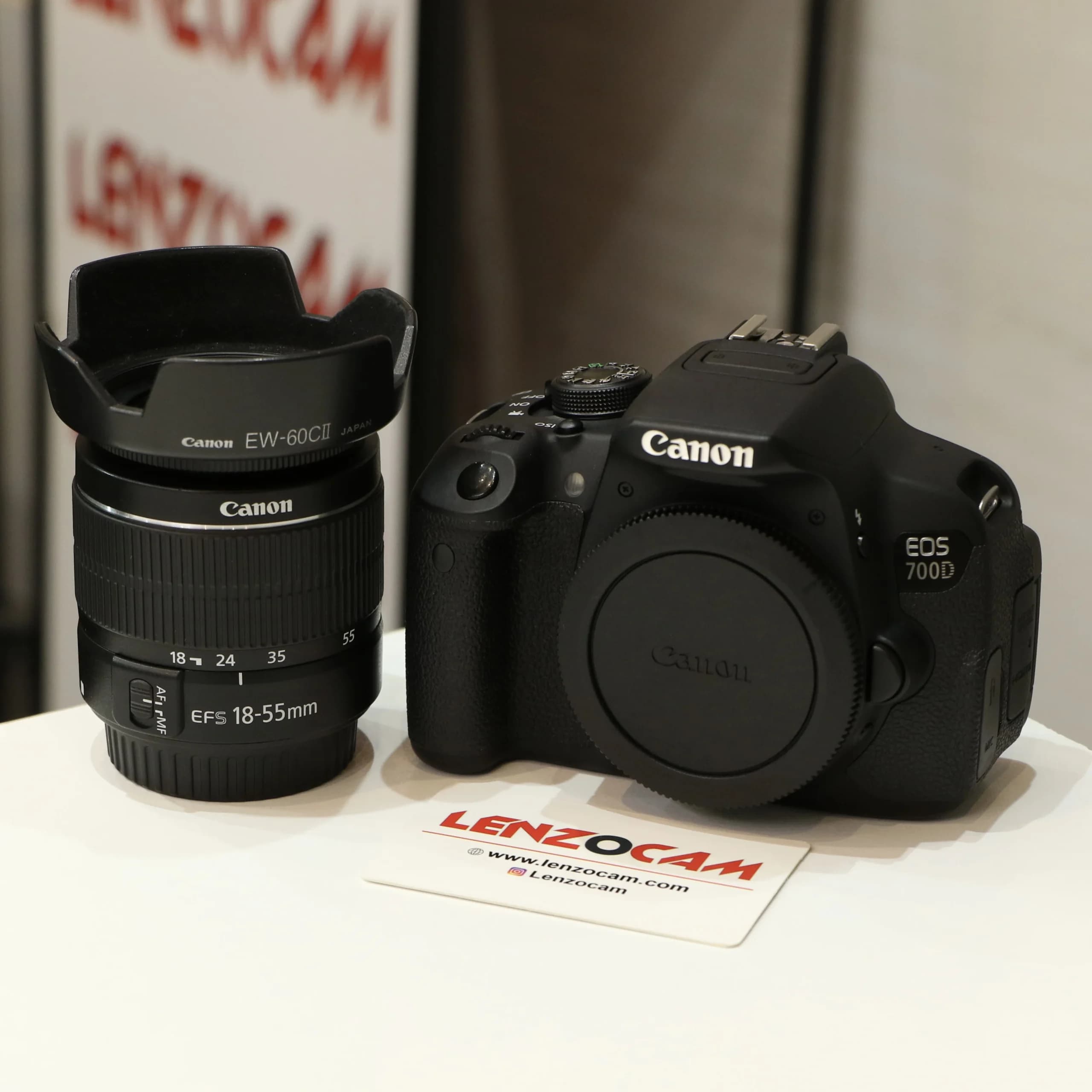 دوربین و لنز استوک کانن مدل Canon 700D + 18-55 Lens — تصویر ۵