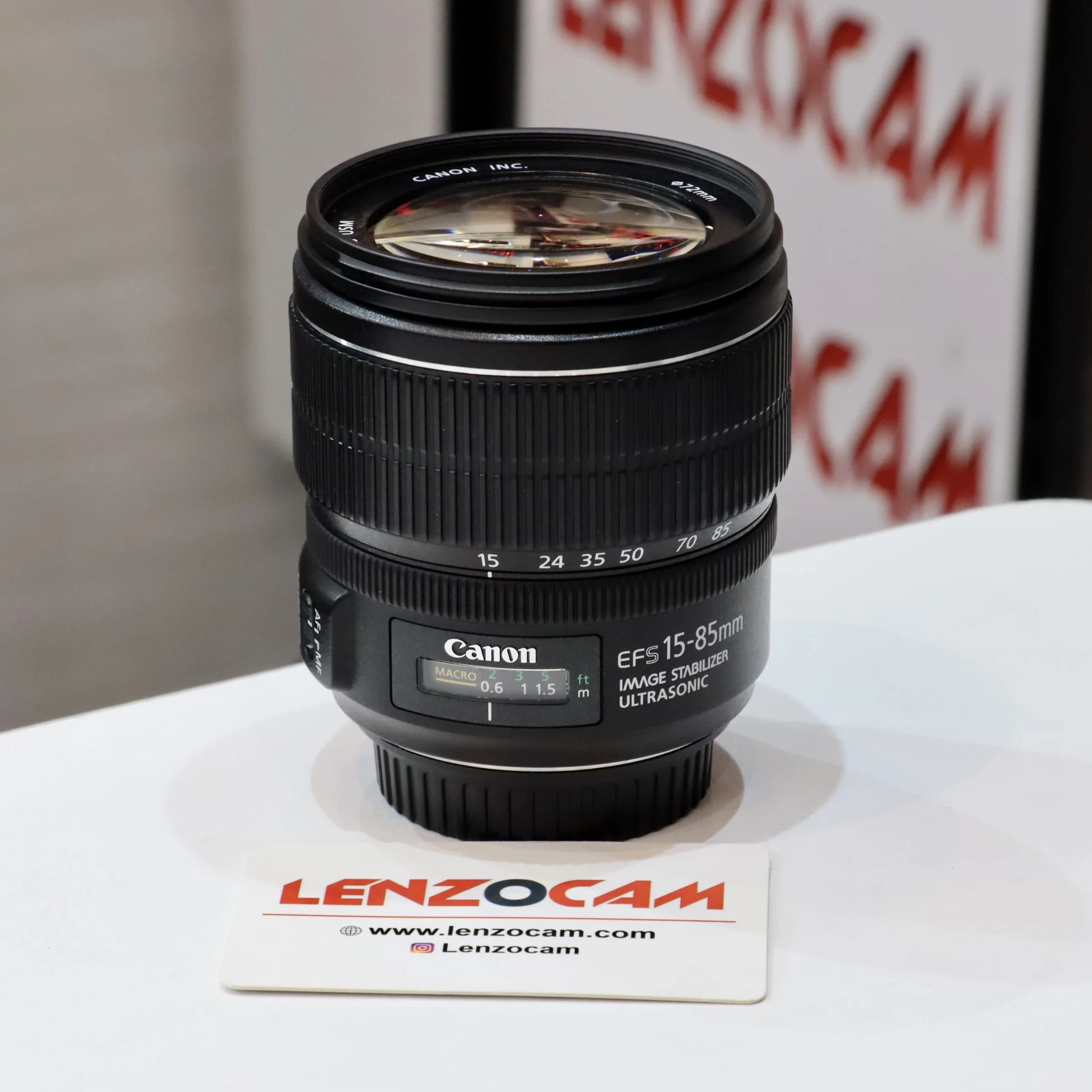 لنز استوک کانن مدل Canon EF-S 15-85mm USM — تصویر ۳
