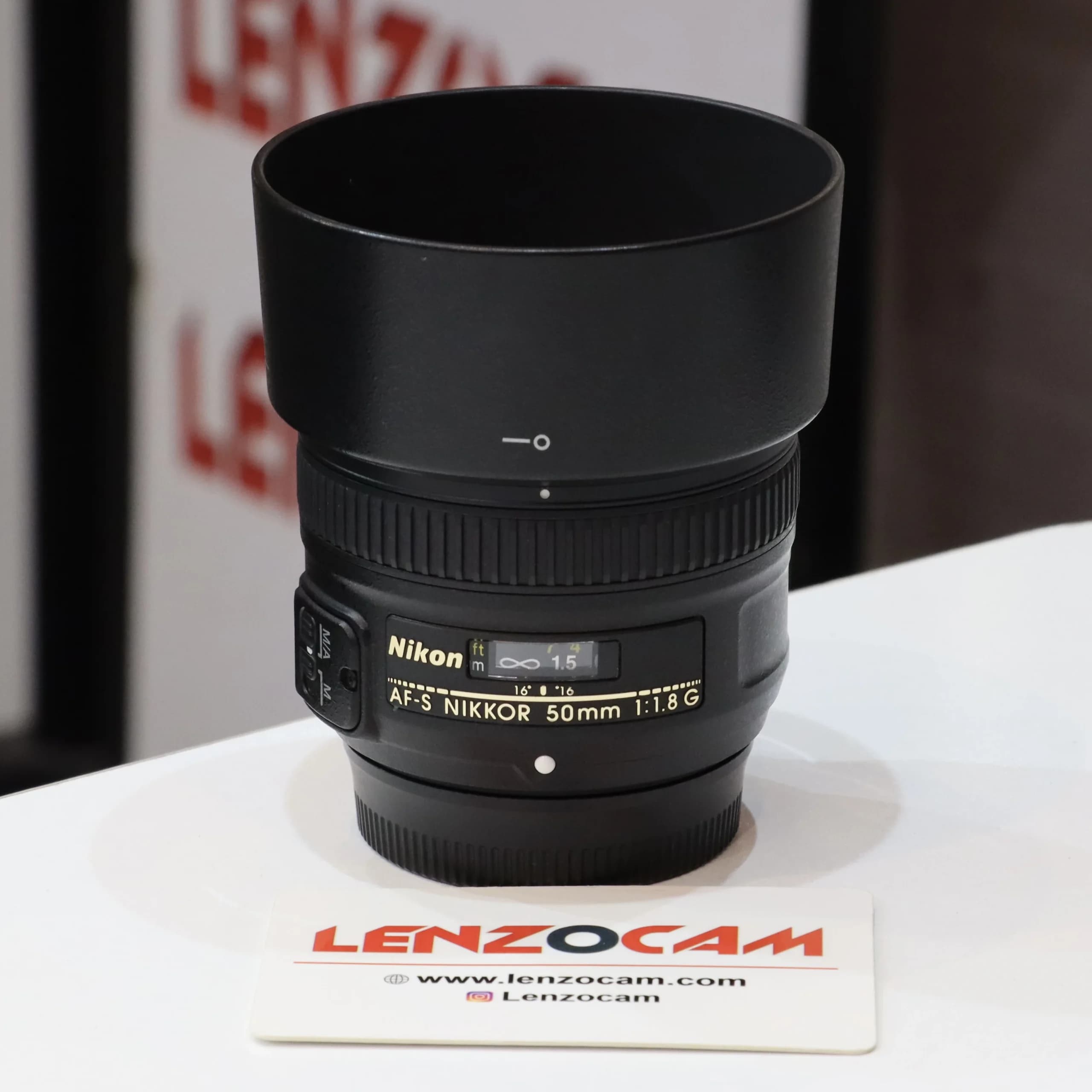 لنز استوک نیکون مدل Nikon 50mm f1.8 G