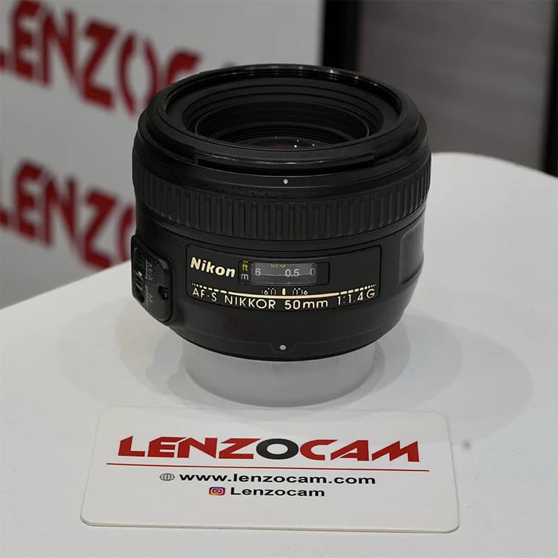 لنز استوک نیکون مدل Nikon 50mm f1.8 G — تصویر ۳