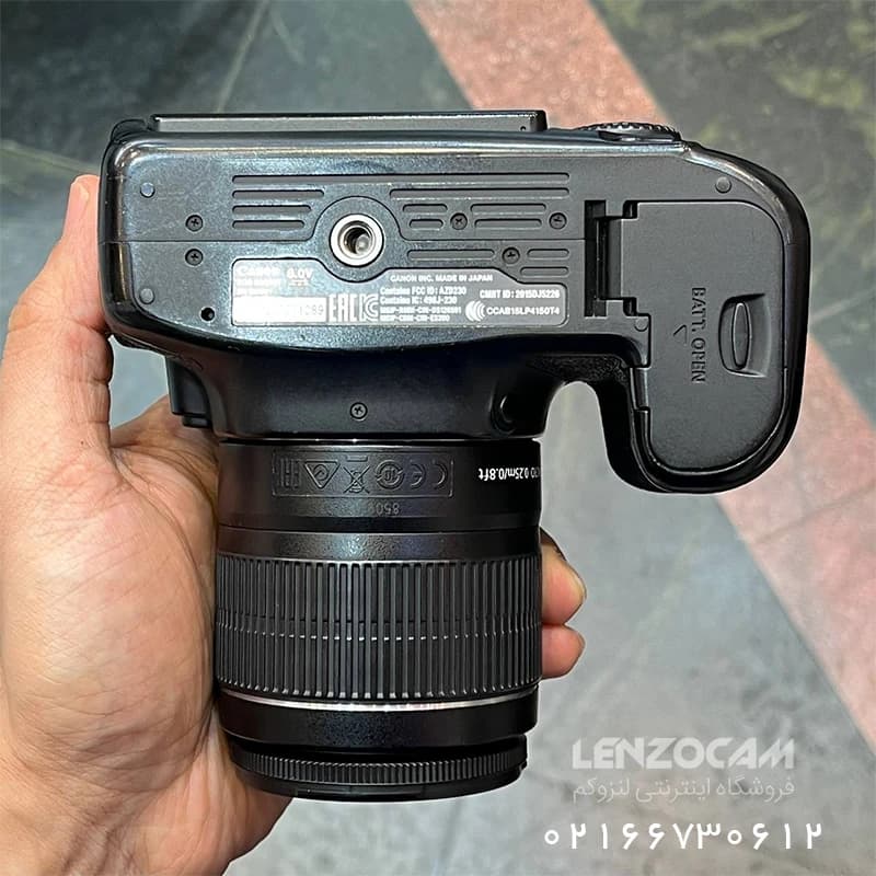 دوربین استوک كانن مدل Canon 80D 18-55 با 12هزار شات — تصویر ۲