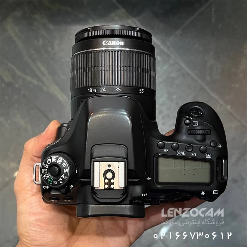 دوربین استوک كانن مدل Canon 80D 18-55 با 12هزار شات — تصویر ۴
