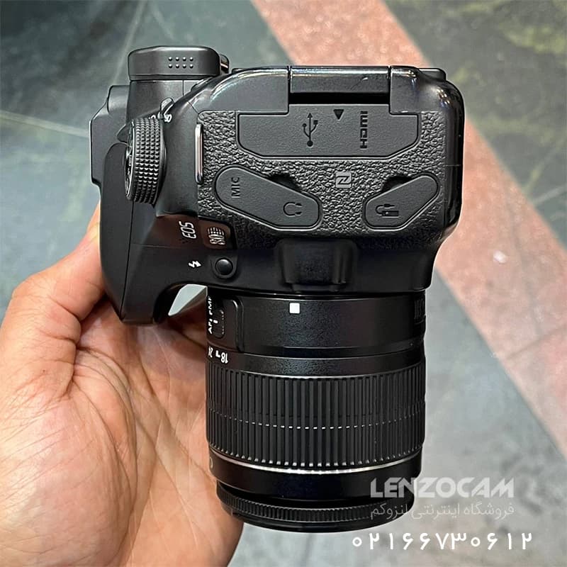 دوربین استوک كانن مدل Canon 80D 18-55 با 12هزار شات — تصویر ۶