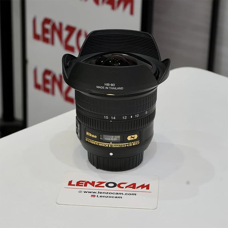 لنز دست دوم نیکون مدل Nikon 8-15mm N — تصویر ۳