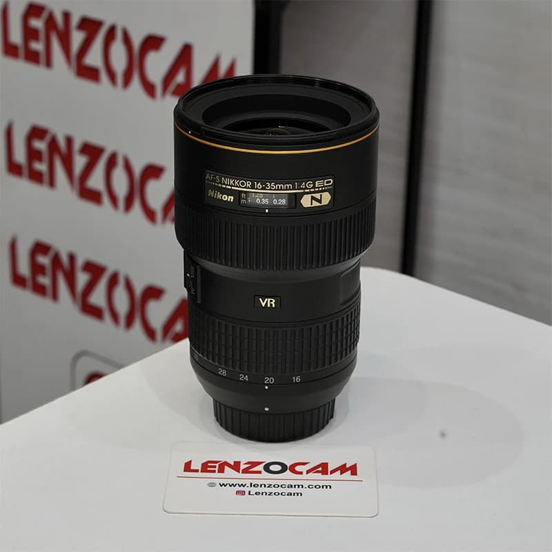 لنز دست دوم نیکون مدل Nikon 16-35 f4 G VR — تصویر ۳