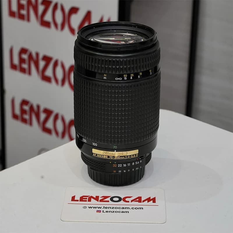 لنز دست دوم نیکون مدل Nikon 70-300D — تصویر ۲