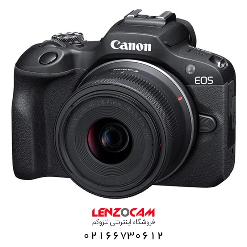 دوربین کانن بدون آینه مدل EOS R100 RF-S 18-45mm — تصویر ۶