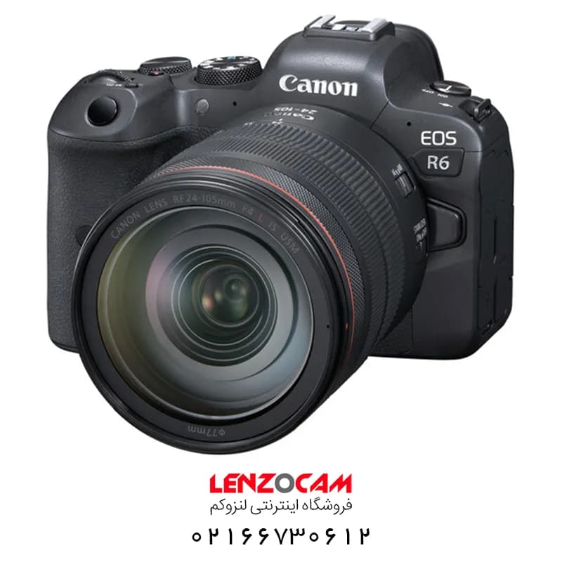 دوربین کانن بدون آینه مدل Canon EOS R6 Kit 24-105mm — تصویر ۵