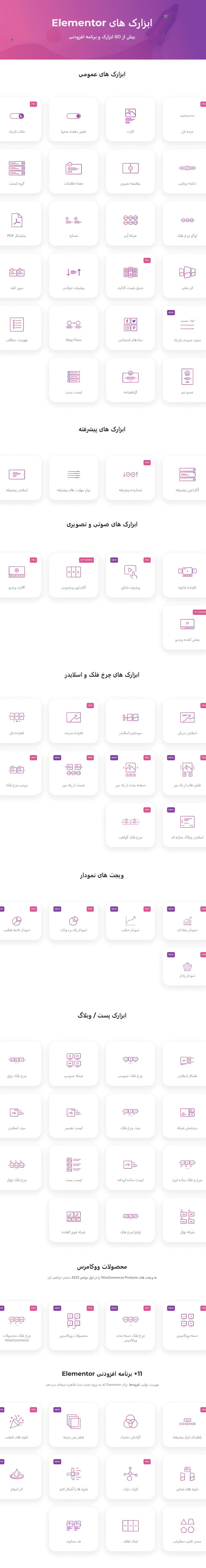 افزونه اسکای اددانز پرو برای المنتور | Sky Addons Pro for Elementor — تصویر ۲