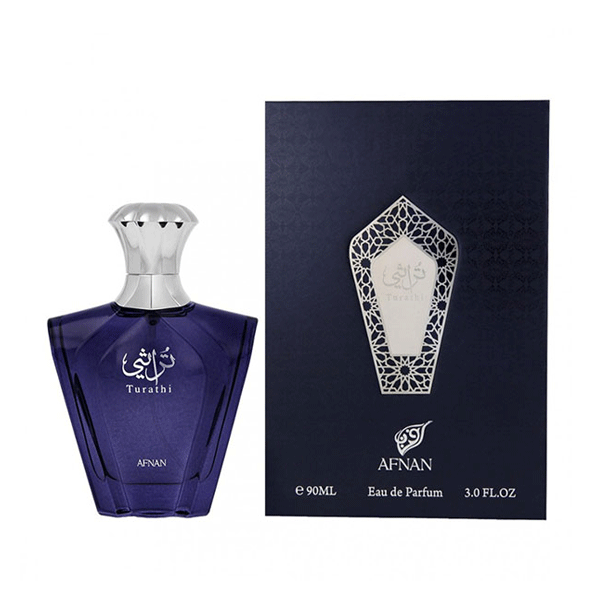 عطر ادکلن برند افنان مدل تراثی بلو مشابه رایحه بولگاری تایگار — تصویر ۳
