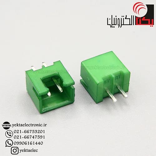 کانکتور XH نری صاف 2 پین سبز ( دزدگیری ) — تصویر ۳