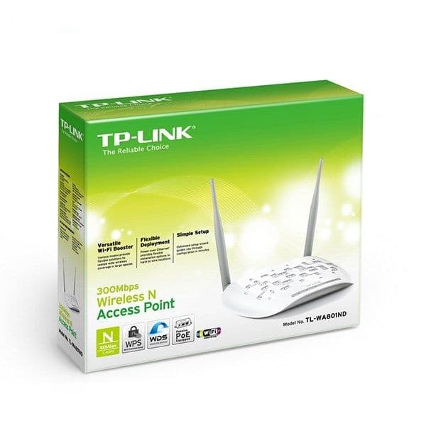 اکسس پوینت بی‌سیم N300 تی پی-لینک مدل TL-WA801ND_V1 — تصویر ۲