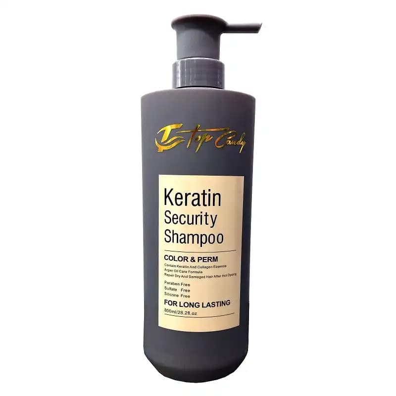 شامپو Keratin Security بدون سولفات کندی حجم 800 میل
