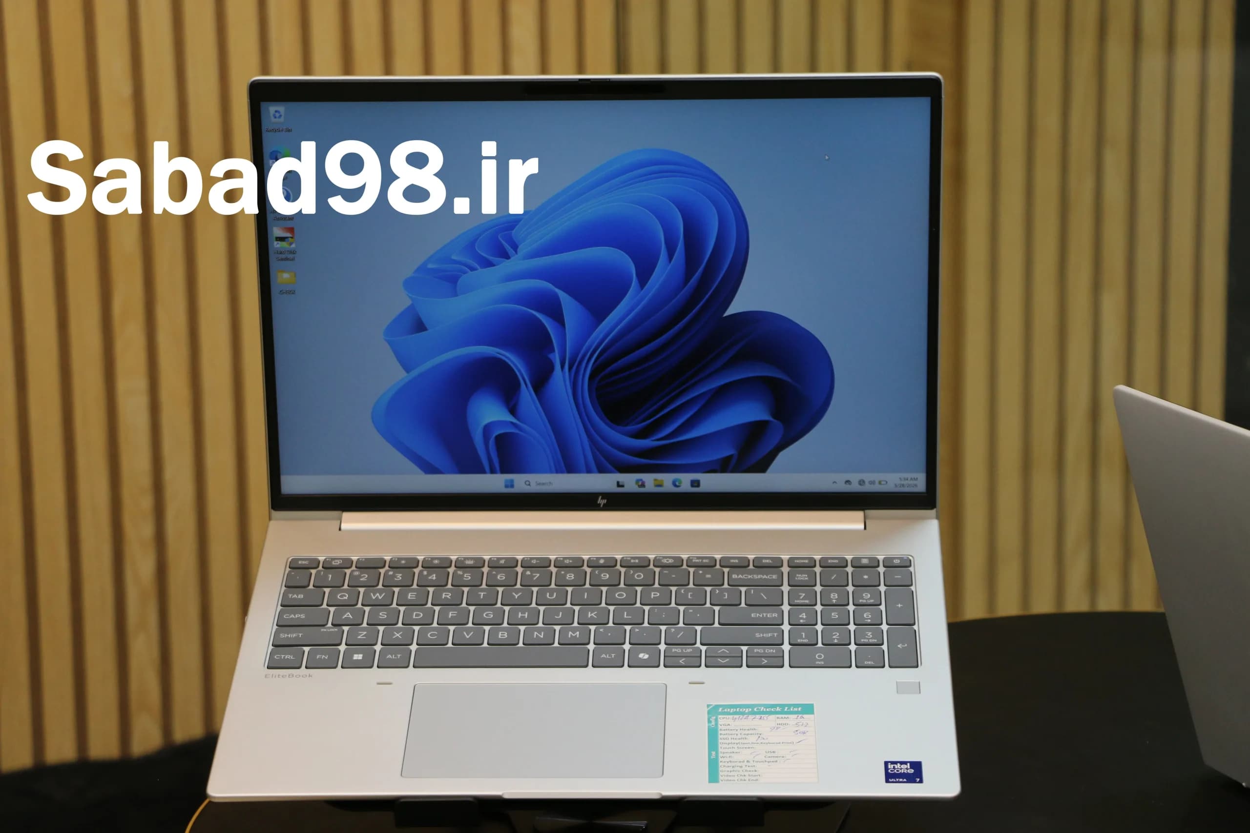 لپ تاپ HP EliteBook 6 G1A 16 Ultra7 255U | 16GB | SSD 512GB | Intel + NPU | 16.1 inch FHD