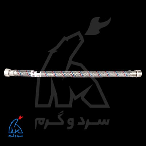 شیلنگ 1/2 یک سر مهره 60 سانت استیل – پویاب استیل — تصویر ۱۰