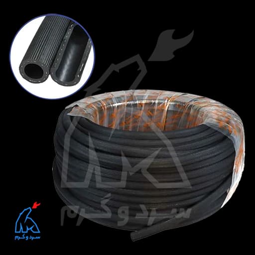 شیلنگ 1/2 گاز مایع – ارغوان – 1 متری — تصویر ۲