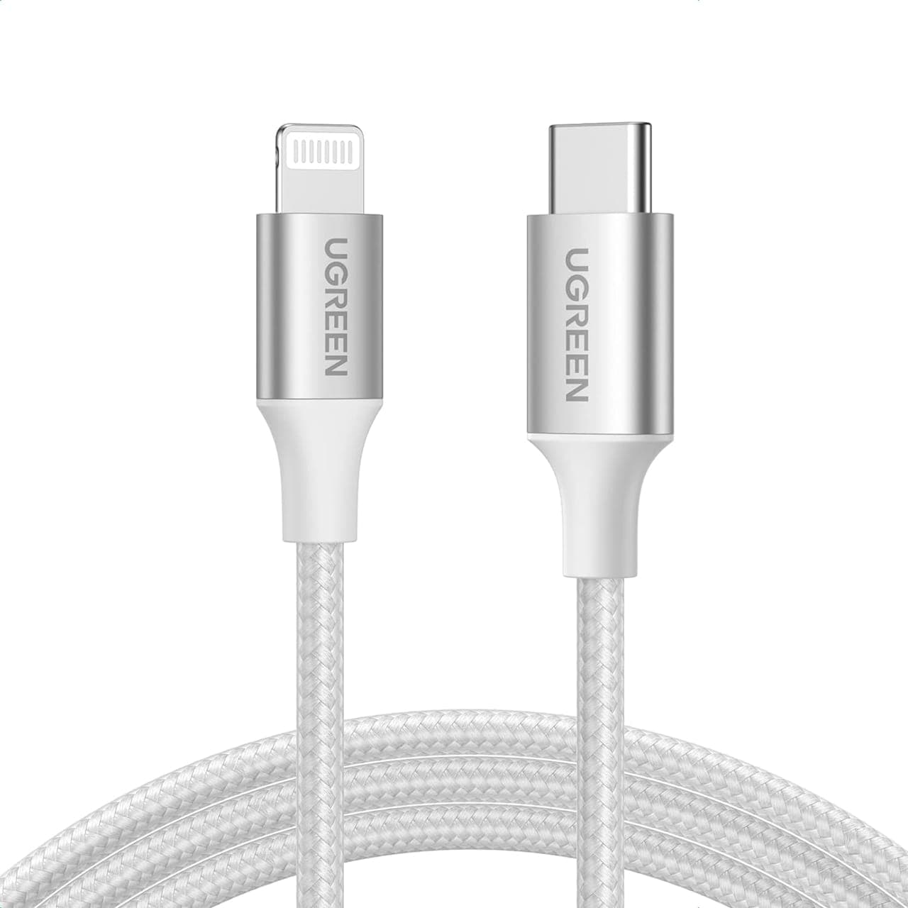 کابل تبدیل Lightning به USB-C یوگرین مدل US304-70523 طول 1 متر