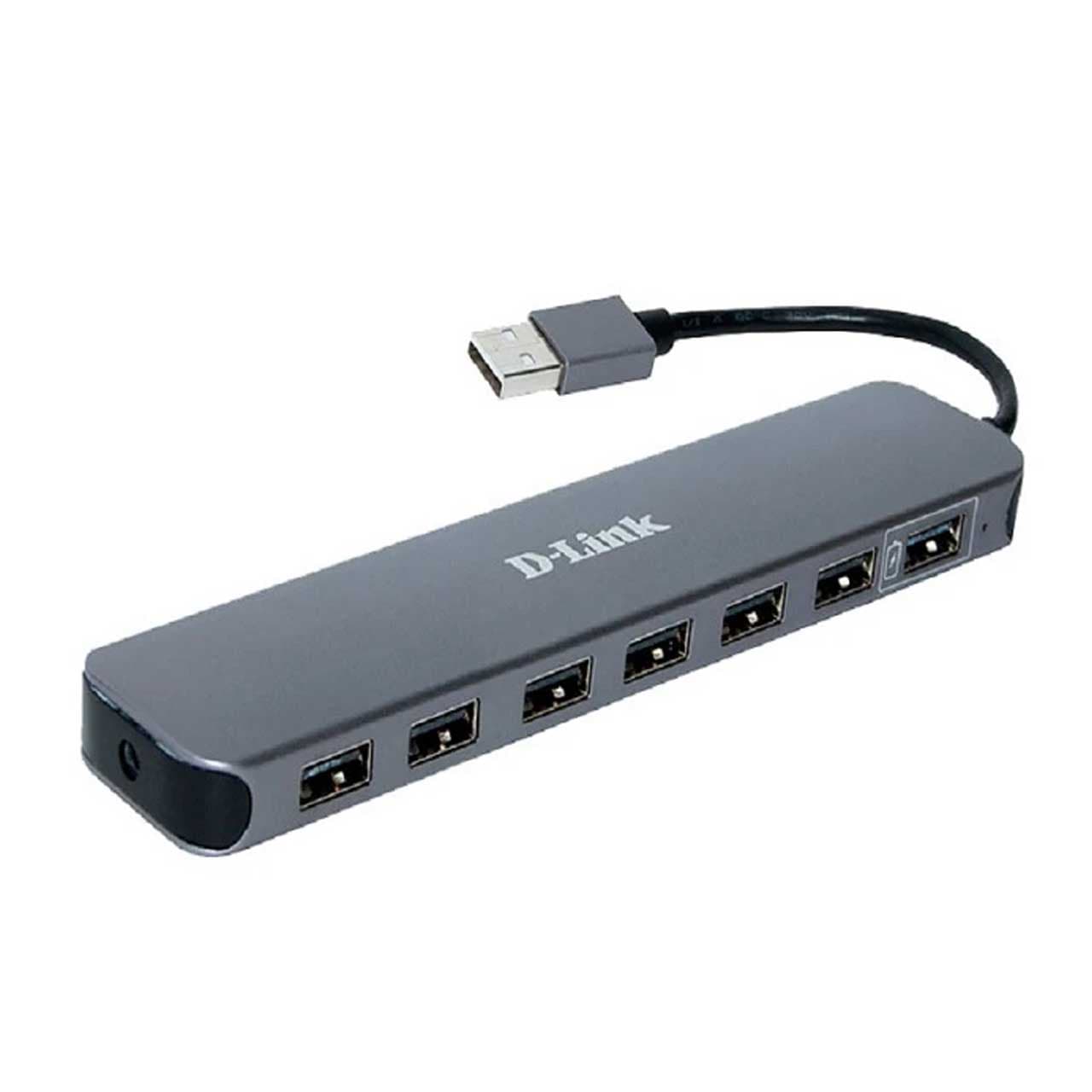 هاب 7 پورت USB 2.0 دی لینک مدل DUB-H7