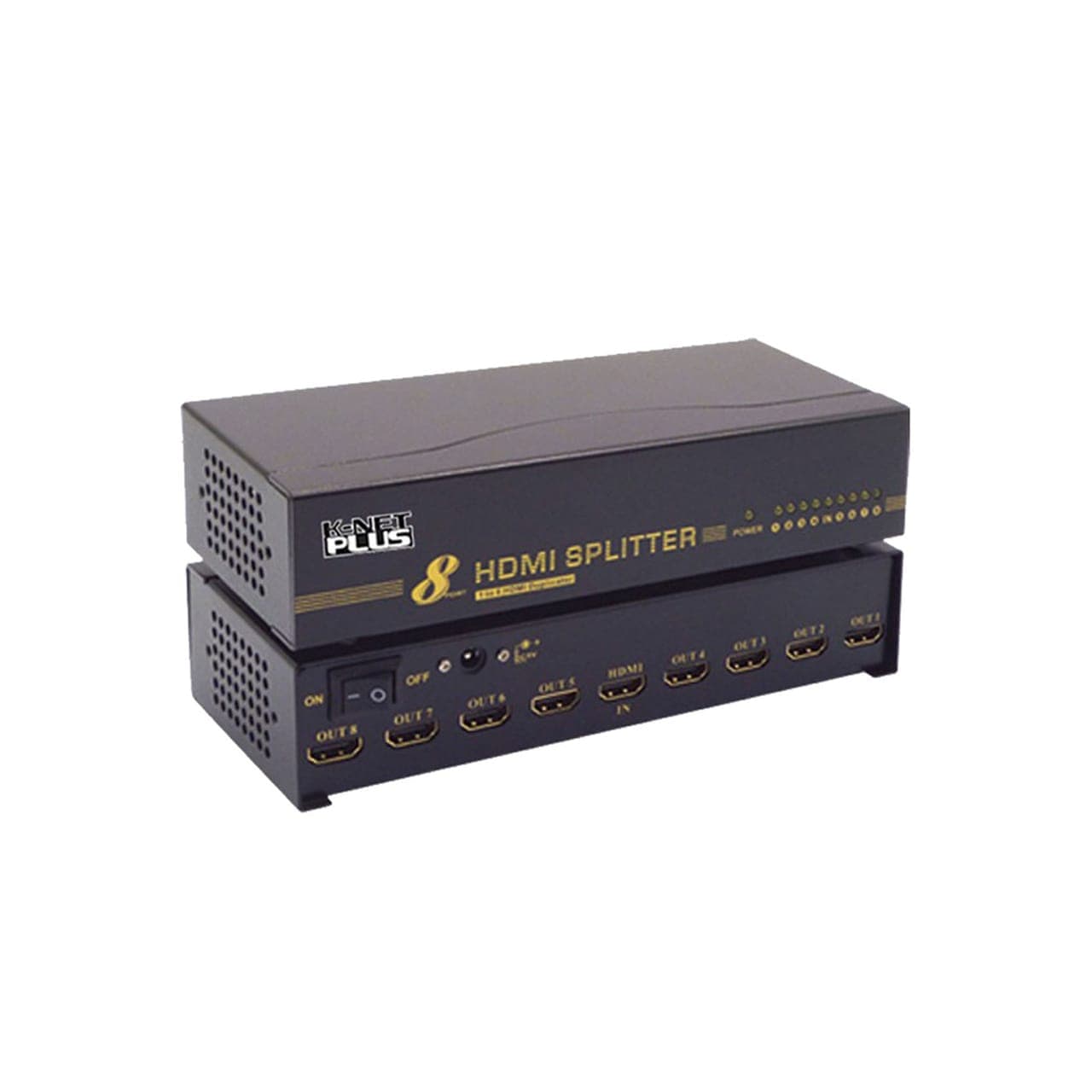 اسپلیتر 8 پورت HDMI کی نت پلاس مدل KPS648