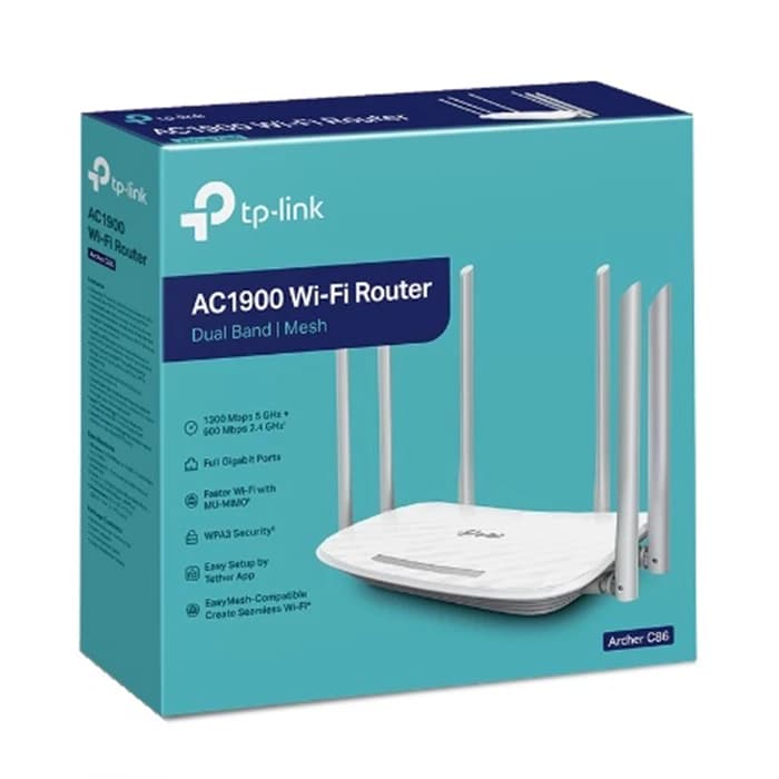 روتر بی سیم و دوباند AC1900 تی پی لینک مدل TPLink Archer C86 — تصویر ۸