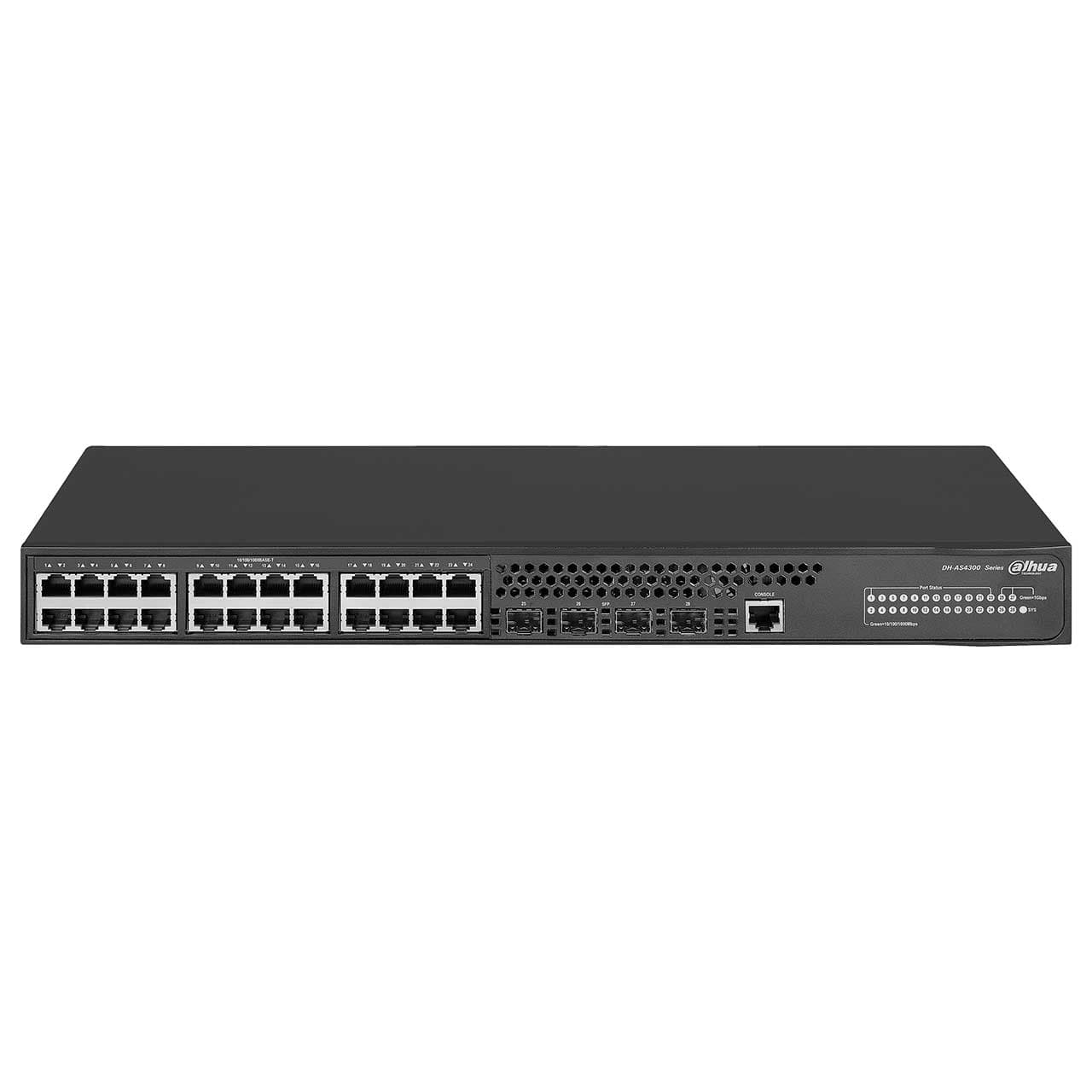 سوئیچ شبکه 24 پورت گیگابیتی داهوا Dahua DH-AS4300-24GT4GF