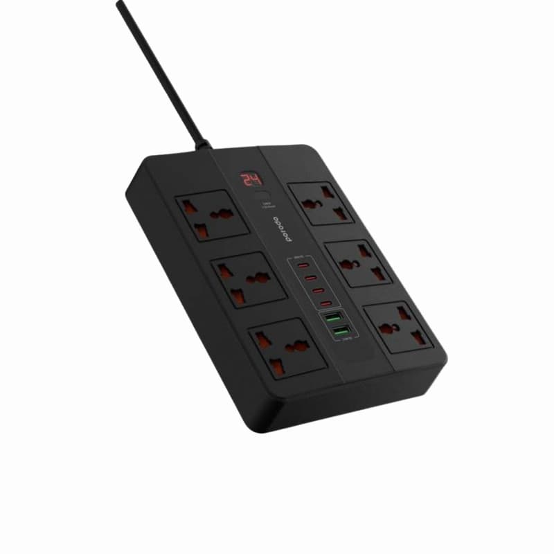 چند راهی برق پرودو Porodo PD-FWCH009 3M BK