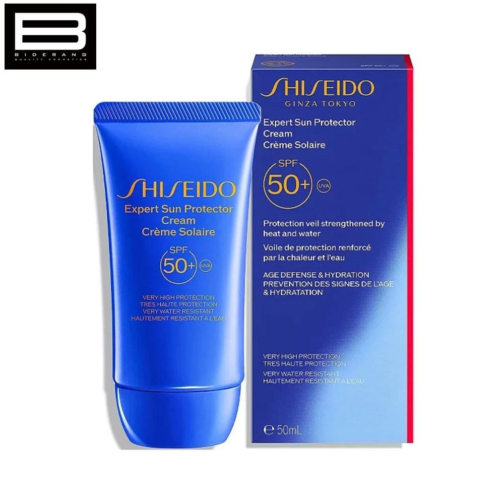 کرم ضدآفتاب شیسیدو ضدچروک و آبرسان ۵۰ میلی‌لیتر Shiseido Expert Sun Protector Cream SPF50 — تصویر ۸