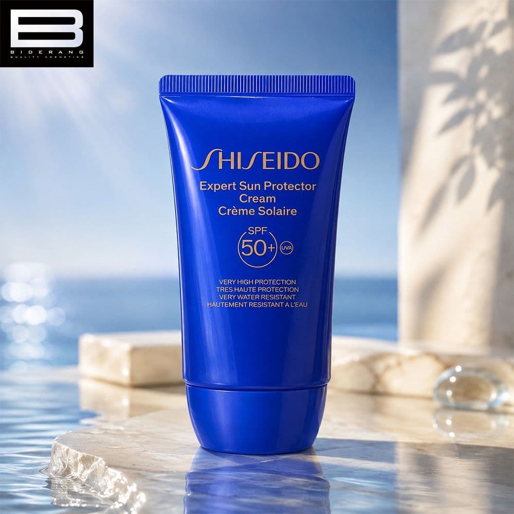 کرم ضدآفتاب شیسیدو ضدچروک و آبرسان ۵۰ میلی‌لیتر Shiseido Expert Sun Protector Cream SPF50 — تصویر ۵