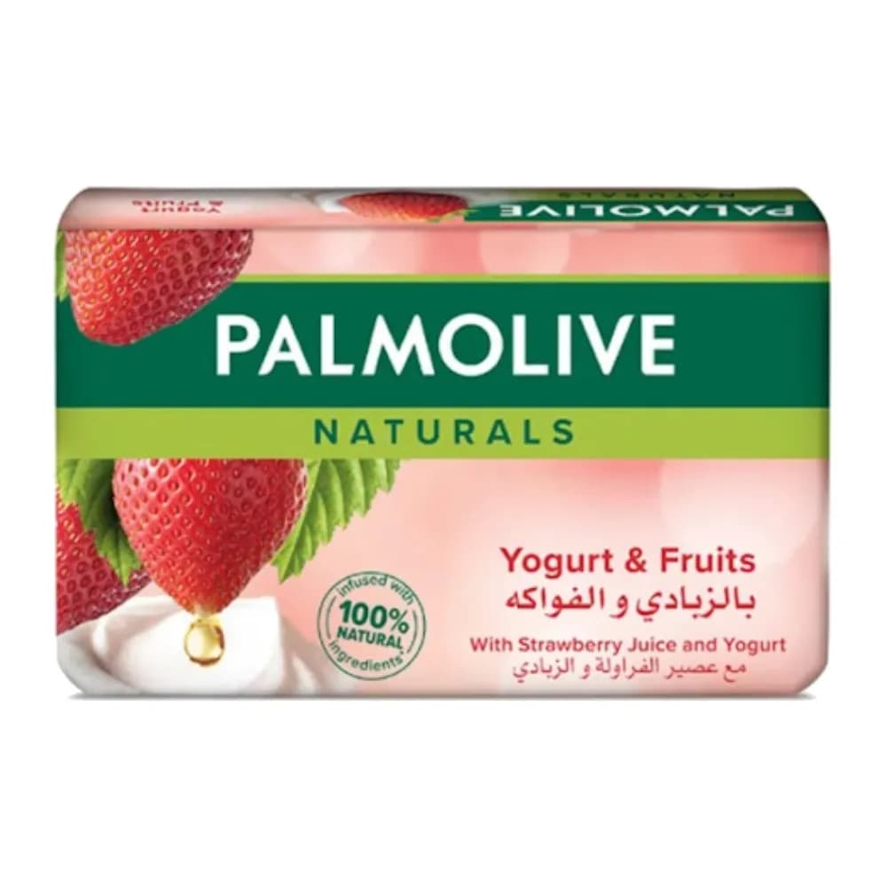 صابون توت فرنگی و ماست پالمولیو 170 گرم Palmolive Radiant Softness — تصویر ۵