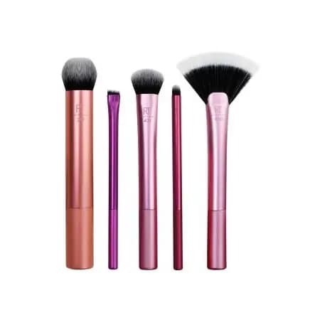 ست براش آرایشی صورت، چشم و لب ریل تکنیک پک 5 عددی Real Techniques Artist Essentials — تصویر ۹