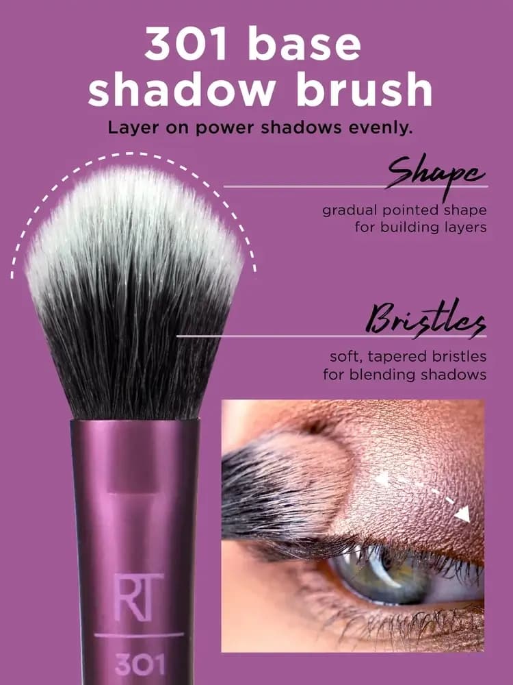 ست براش سایه چشم ریل تکنیک پک 2 عددی Real Techniques Eye Shade + Blend — تصویر ۳