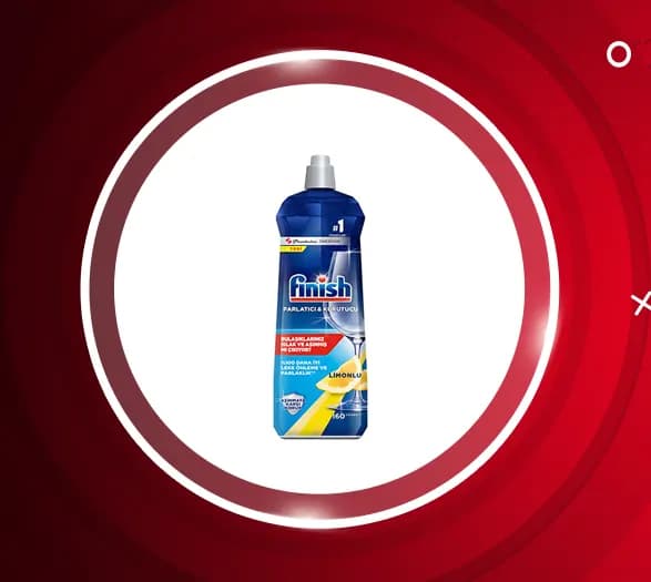 جلادهنده ماشین ظرفشویی فینیش لیمویی 800میل Finish Parlatici & Kurutucu Limonlu — تصویر ۱۱