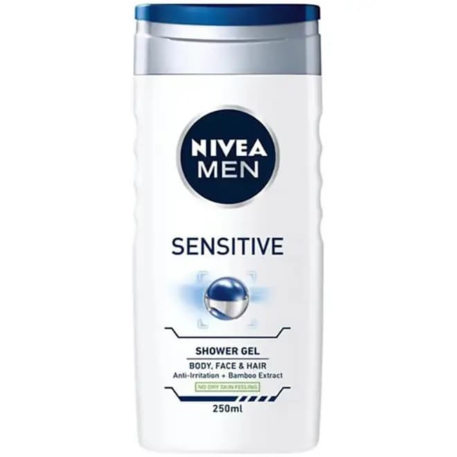 شاور ژل (ژل حمام) مردانه نیوآ سنستیو 250 میل Nivea Men Sensitive Shower Gel