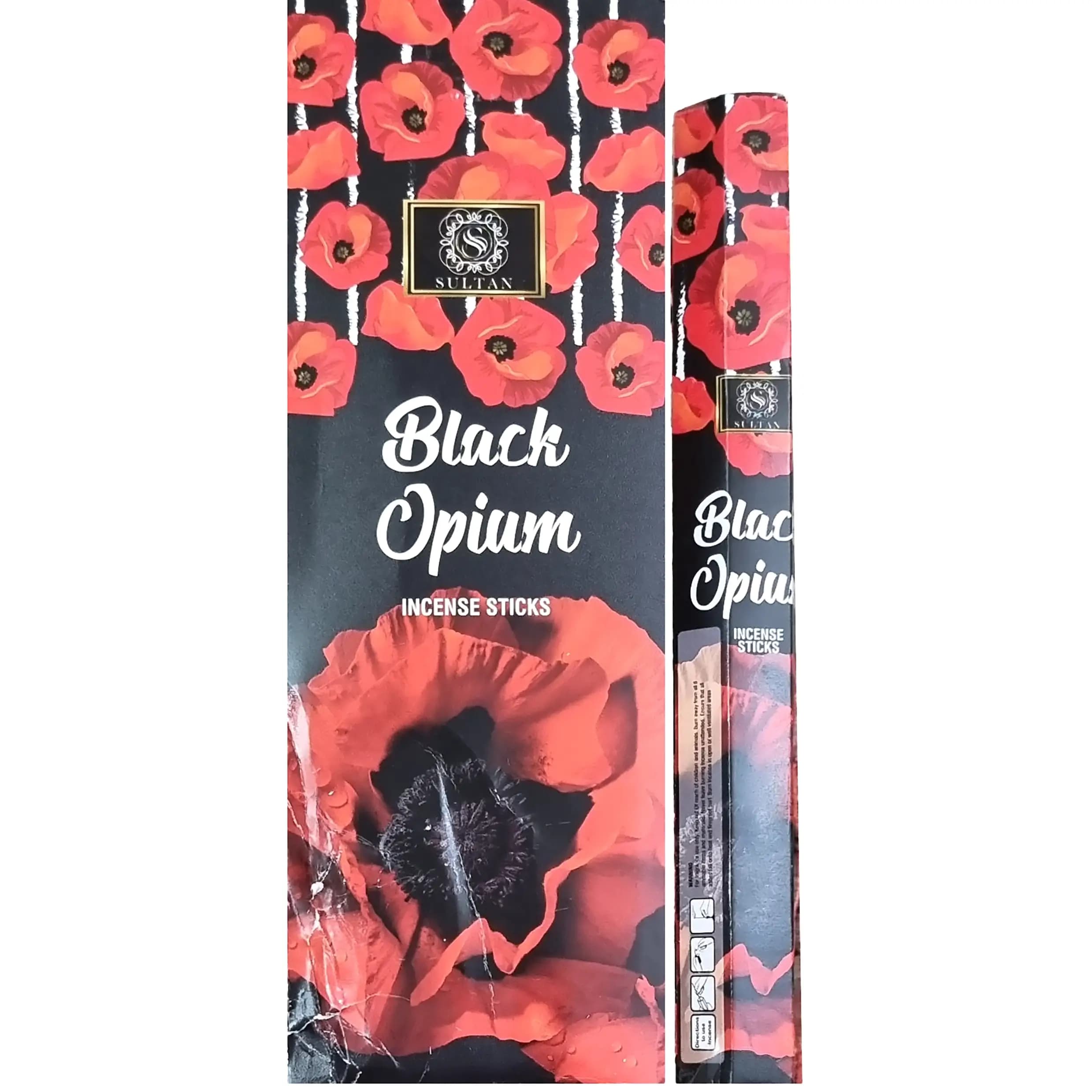 عود بلک اپیوم برند سلطان Black Opium Incense Stick — تصویر ۴