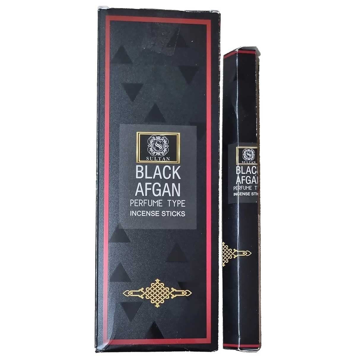 عود بلک افغان برند سلطان Black Afgan Incense Stick