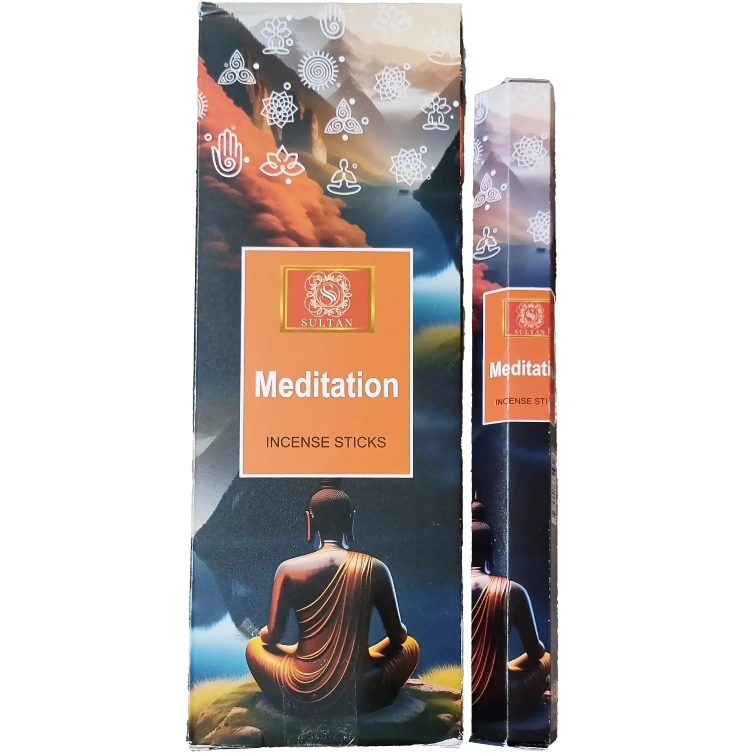عود مدیتیشن هندی اصل برند سلطان Meditation Incense Stick — تصویر ۴