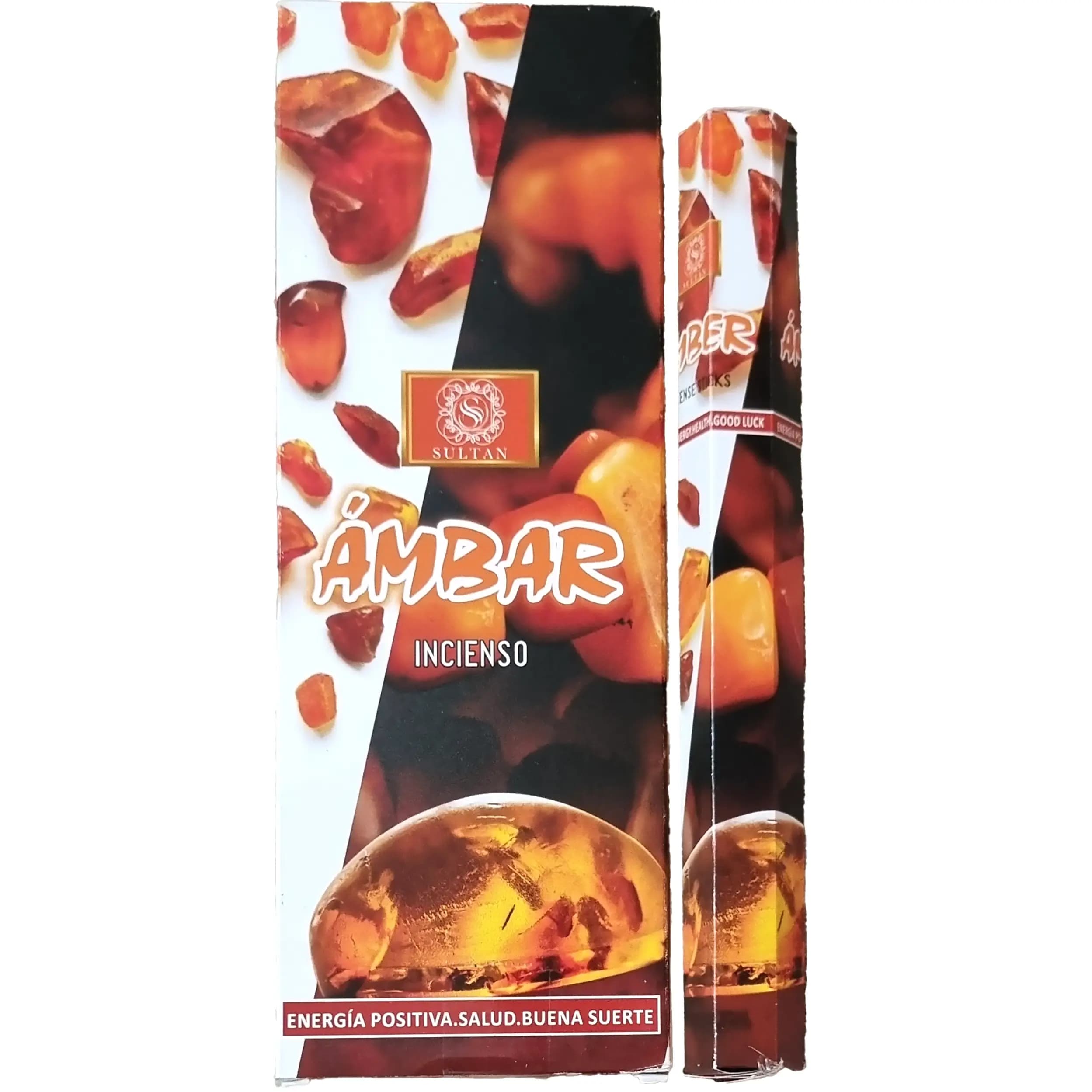 عود آمبر (کهربا) هندی اصل برند سلطان Amber Incense Stick — تصویر ۴