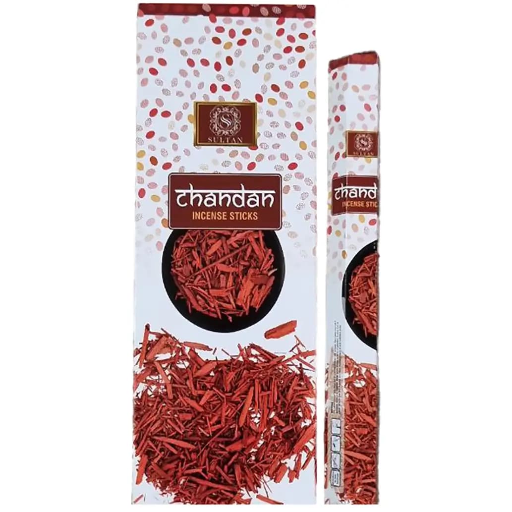 عود چاندان هندی اصل برند سلطان Chandan Incense Stick — تصویر ۲