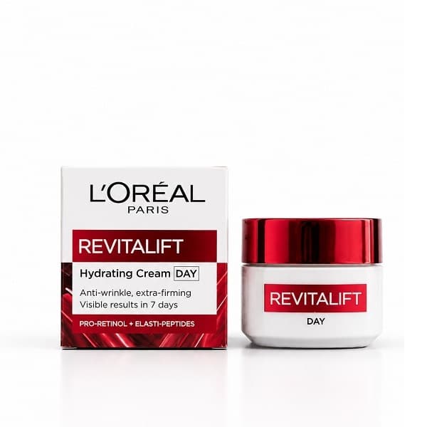 کرم ضد چروک و آبرسان روز لورآل رویتالیفت آلمانی 50میل L’oreal Revitalift Hydrating Day Cream — تصویر ۵